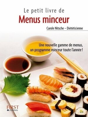 cover image of Menus Minceur, tome 2